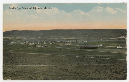 Bird's eye view of Tijuana, Mexico