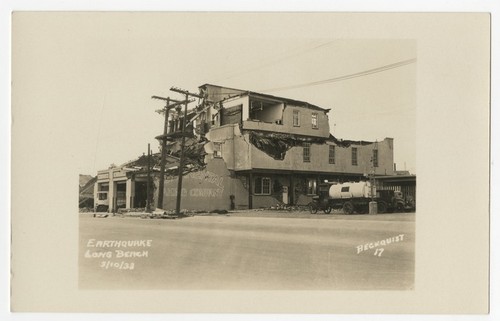 Earthquake Long Beach 3/10/33