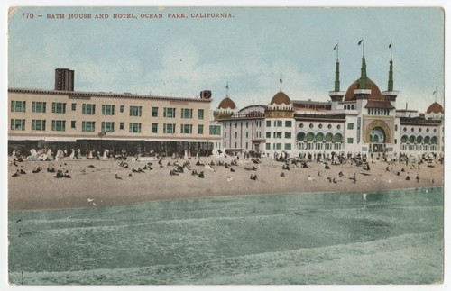 Bath House and Hotel, Ocean Park, California