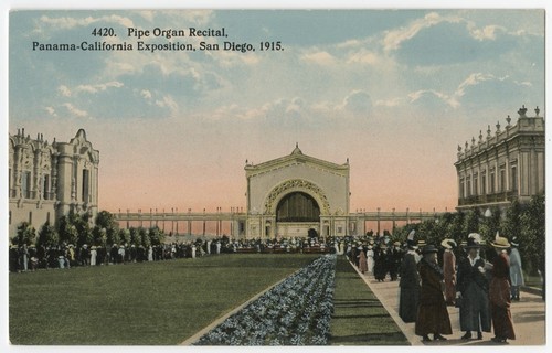 Pipe organ recital, Panama-California Exposition, San Diego, 1915