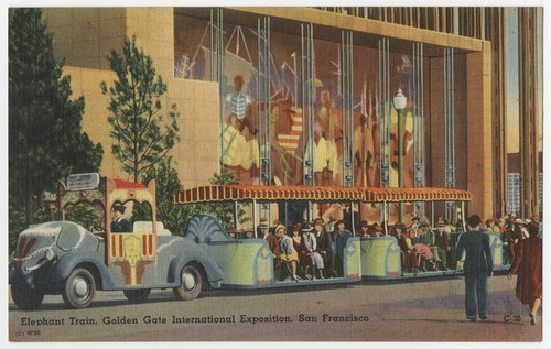 Elephant Train, Golden Gate International Exposition, San Francisco