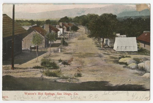 Warner's Hot Springs, San Diego, Co