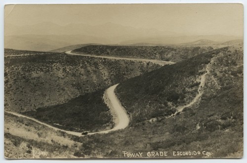 Poway Grade, San Diego County