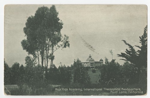 Raja Yoga Academy, International Theosophical Headquarters, Point Loma, California