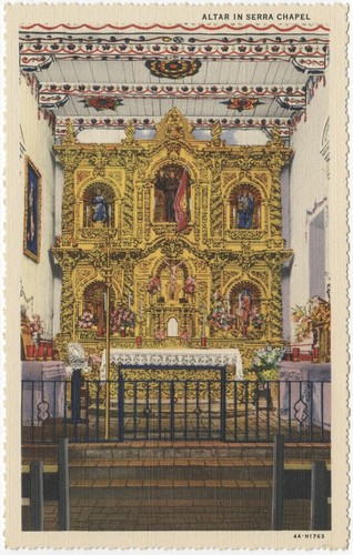 Altar in Serra Chapel