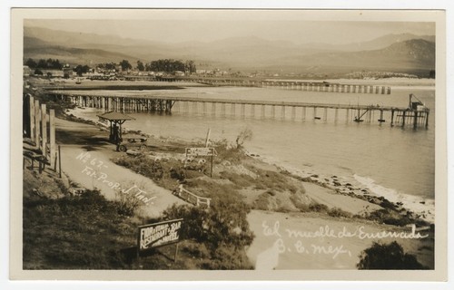 El muelle de Ensenada B.C. Mex