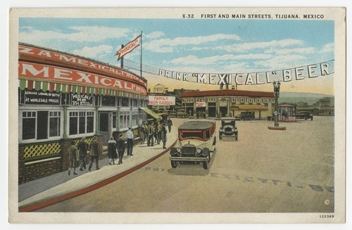 First and Main Streets, Tijuana, Mexico