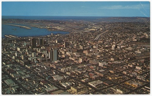 Aerial view of San Diego, California