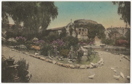 Front or Mission Garden, Old Mission San Juan Capistrano, California