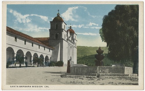 Santa Barbara Mission, Cal