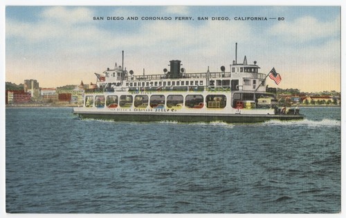 San Diego and Coronado Ferry, San Diego, California