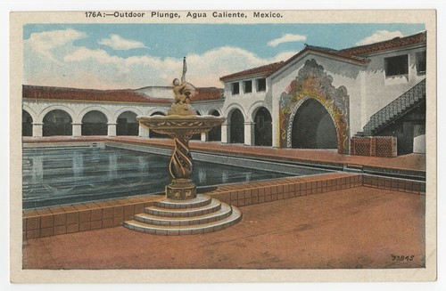 Outdoor plunge, Agua Caliente, Mexico