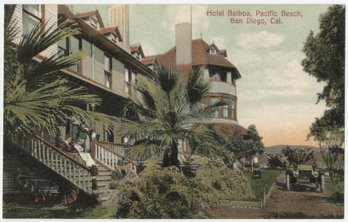 Hotel Balboa, Pacific Beach, San Diego, Cal