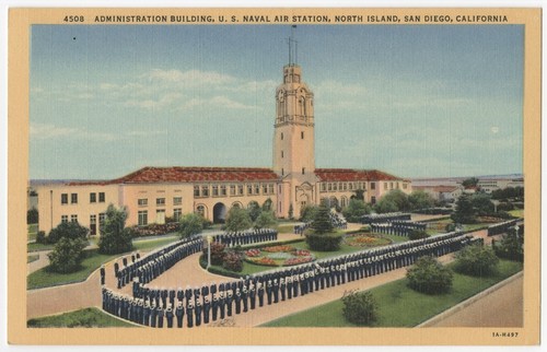 Administration Building, U.S. Naval Air Station, North Island, San Diego, California