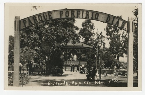 Parque Porfirio Diaz. Ensenada, Baja Cfa, Mex