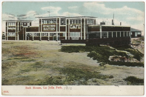 Bath house, La Jolla Park