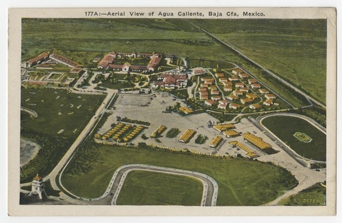 Aerial view of Agua Caliente, Baja Cfa, Mexico