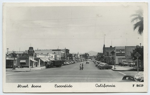 Street scene, Escondido, California