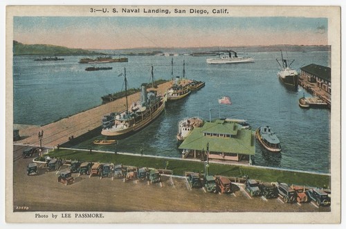 U.S. Naval landing, San Diego, Calif