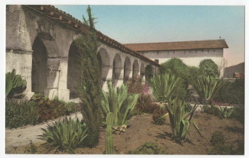 The Mission Gardens. Old Mission, San Miguel Arcangel