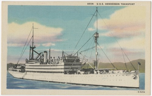 U.S.S. Henderson transport