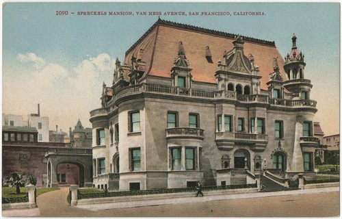 Spreckels Mansion, Van Ness Avenue, San Francisco, California