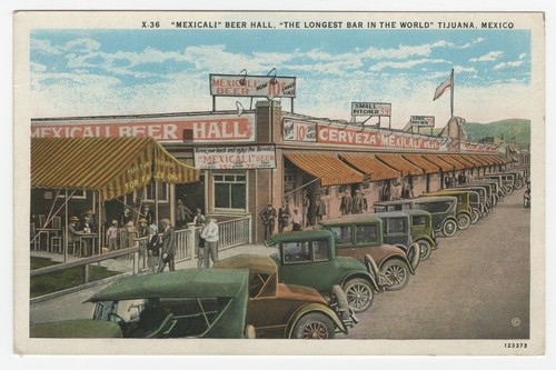 "Mexicali" Beer Hall, "The Longest Bar In the World" Tijuana, Mexico