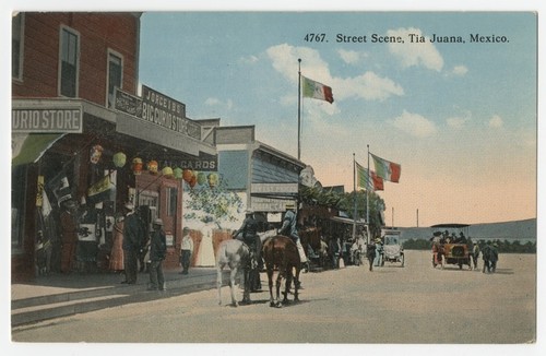 Street scene, Tia Juana, Mexico