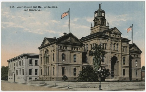 Court House and Hall of Records, San Diego, Cal