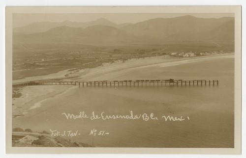 Muelle de Ensenada BC, Mex