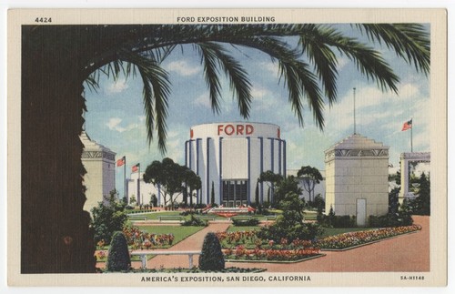 Ford Exposition Building, America's exposition, San Diego, California