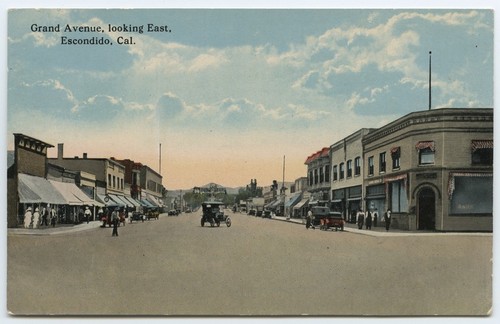 Grand Avenue, looking east, Escondido