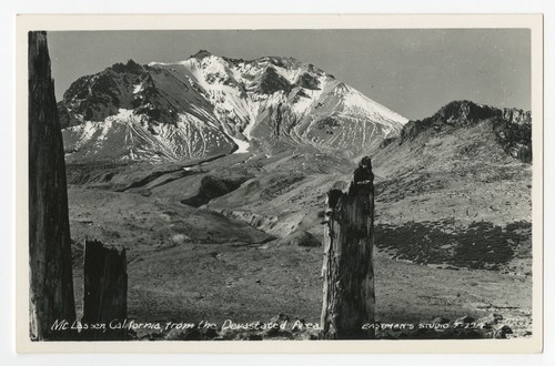 Mt. Lassen, California, from the Devastated Area