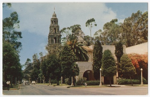 Plaza de Panama and California Tower, Balboa Park, San Diego, California