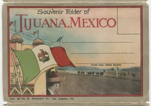 Souvenir folder of Tijuana, Mexico