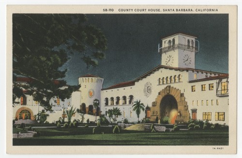 County Court House, Santa Barbara, California