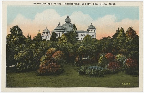 Buildings of the Theosophical Society, San Diego, Calif