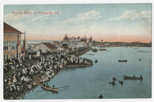 Aquatic sport at Coronado, Cal