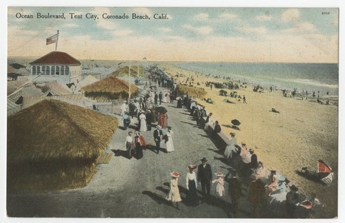 Ocean Boulevard, Tent City, Coronado Beach, Calif