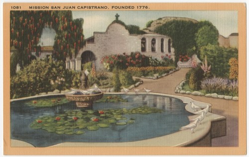 Mission San Juan Capistrano, founded 1776