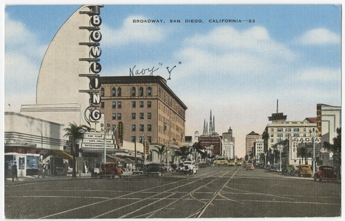 Broadway, San Diego, California