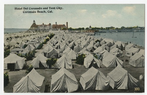 Hotel del Coronado and Tent City, Coronado Beach, Cal