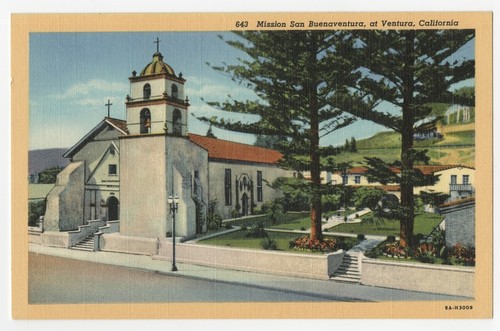 Mission San Buenaventura, at Ventura, California