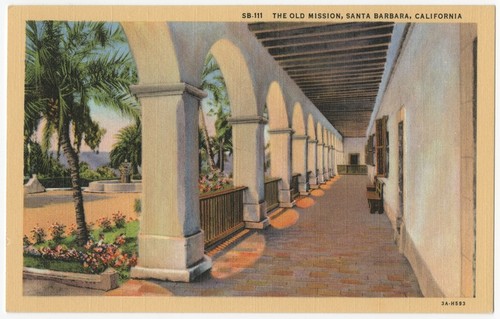 The Old Mission, Santa Barbara, California