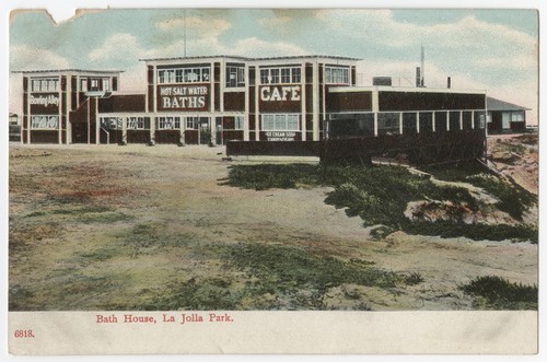 Bath house, La Jolla Park