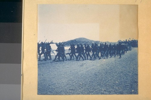 Returning from Drill 14th Infantry