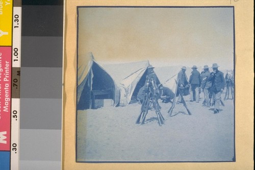 Camp of the 1st Tennessee Volunteers after moving from Camp Merritt to the Presidio