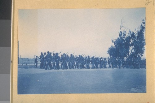 20th Kansas Volunteers immediately after their arrival at Camp Merritt