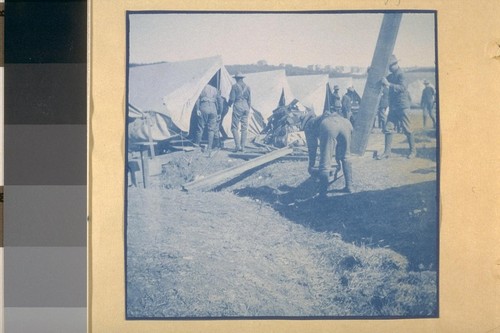 Camp of the 1st Tennessee Volunteers after moving from Camp Merritt to the Presidio