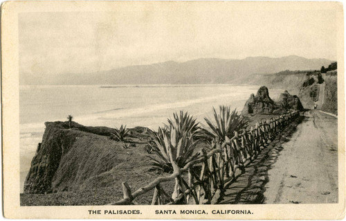 "Palisades, Santa Monica, California."